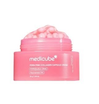 Medicube - PDRN Pink Collagen Capsule Cream - regeneruojatis veido kremas su PDRN ir kolagenu